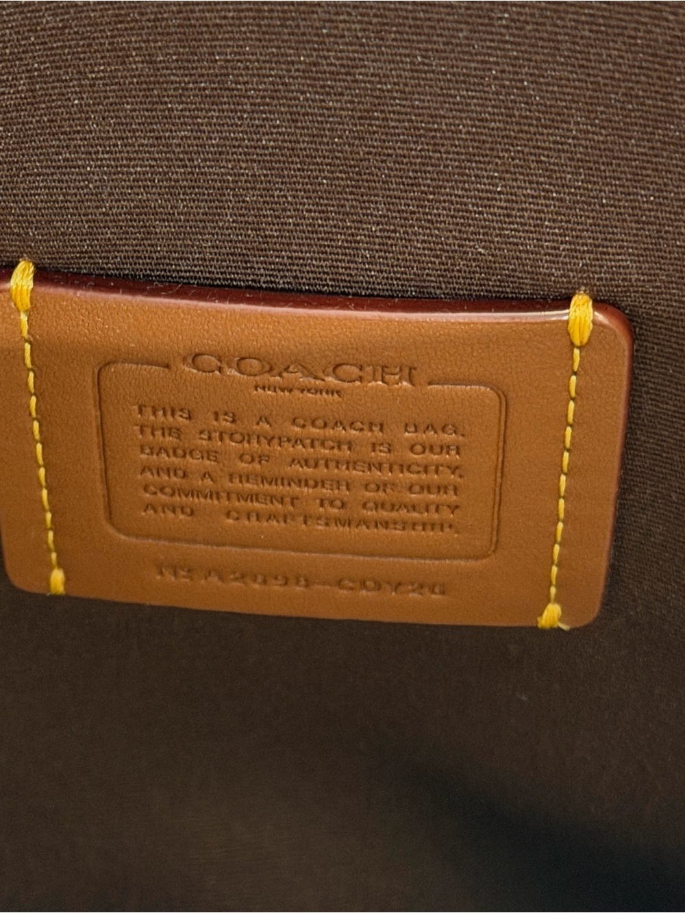 NWT Coach Large Maggie tote in Ombré Signature Canvas - Picture 5 of 6